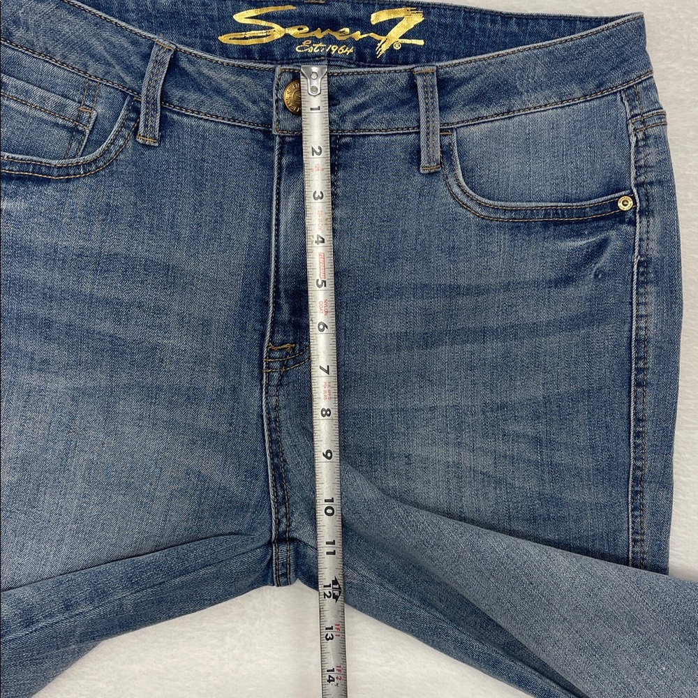 Seven7 Weekend Easy Fit Boyfriend Jeans Sz 6 - Picture 8 of 10